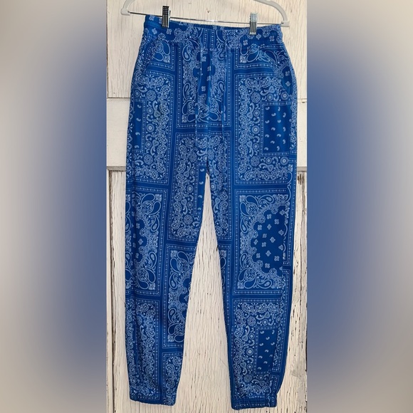 💙American Bazi- Women’s Causal Bandana Joggers Pants💙 - Picture 3 of 6